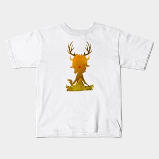 Christmas Inspired Silhouette Kids T-Shirt